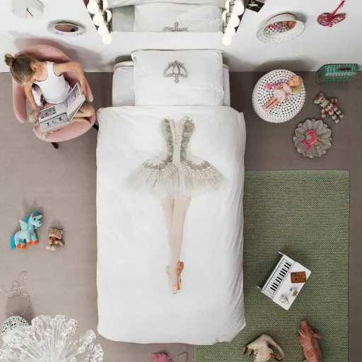 Snurk girls Bedding Ballerina 135 x200