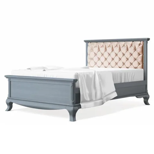 Romina Antonio Double Bed headboard padded