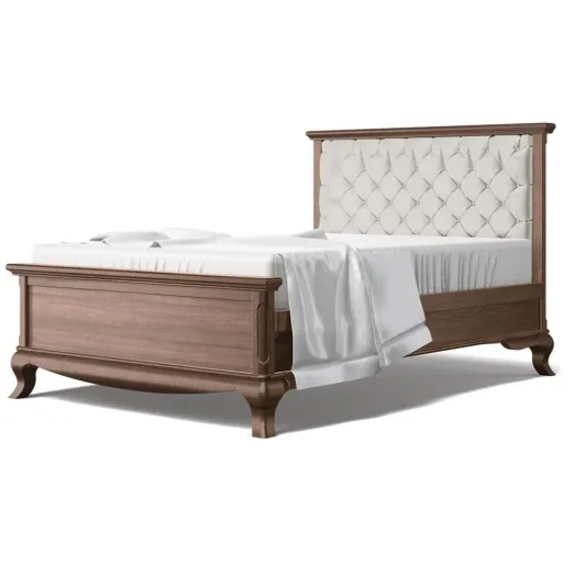 Romina Antonio Double Bed headboard padded