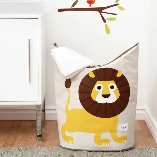 3 Sprout's clothing basket lion