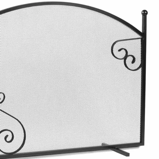 Fireplace Screen CHERRY - Spark Guard, Hearth Gate