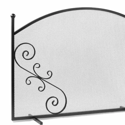 Fireplace Screen CHERRY - Spark Guard, Hearth Gate