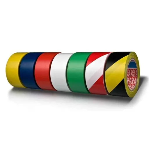 Red Floor Marking Tape - 50mm x 33m PVC Safety Tape