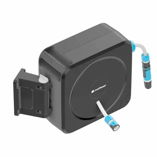 Automatic Retractable Garden Hose Reel, 20m Wall Mount