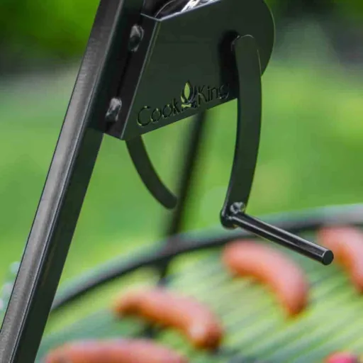 Tripod Grill Set - 180cm Hanging Grill with 60cm Swing Grill
