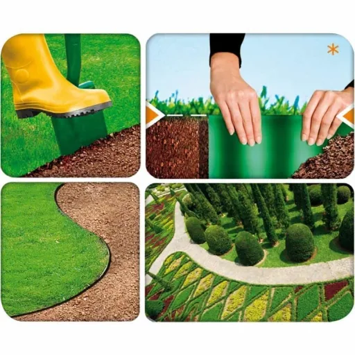 Brown Garden Edging - 9 Meter Lawn & Border