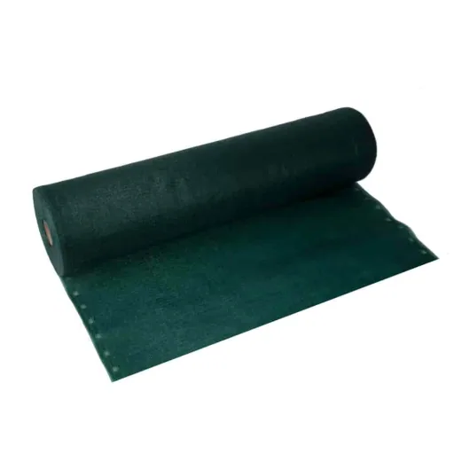 Green Privacy Screen & Windbreak Net - 1m x 10m with Fasteners
