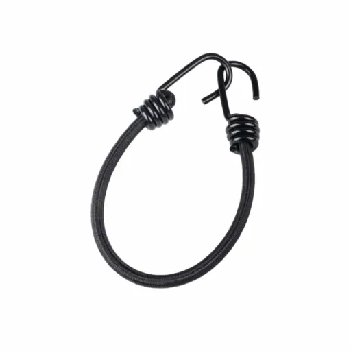 Bungee Cord with Hooks 8mm x 100cm - Heavy Duty Elastic Cord