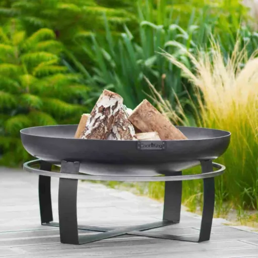70cm Fire Pit Bowl, Garden Fire Bowl, Steel Fire Pit