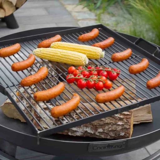 70cm Fire Pit Bowl, Garden Fire Bowl, Steel Fire Pit