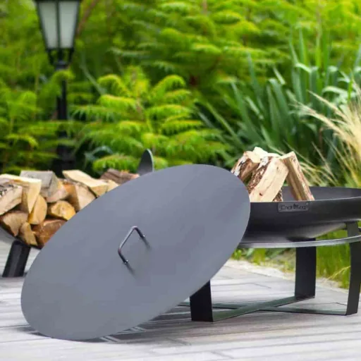 70cm Fire Pit Bowl, Garden Fire Bowl, Steel Fire Pit