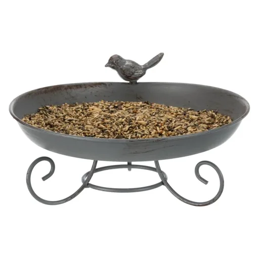 Standing Bird Bath - Garden Bird Bath with Stand