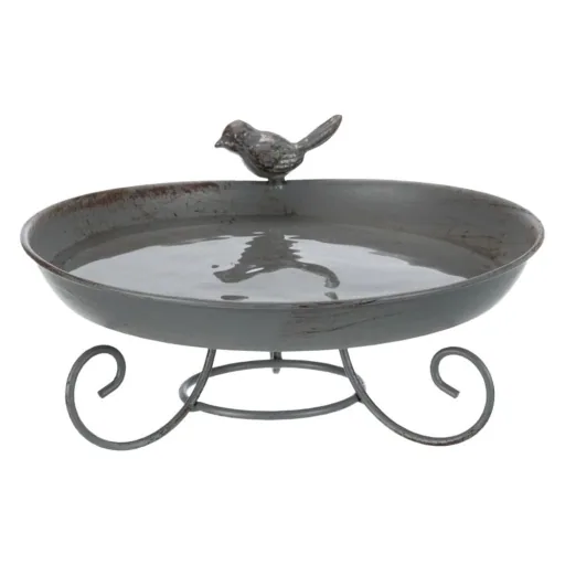 Standing Bird Bath - Garden Bird Bath with Stand