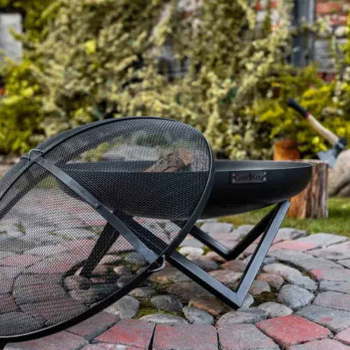 Santiago 80 cm Steel Fire Bowl | Outdoor Fire Pit