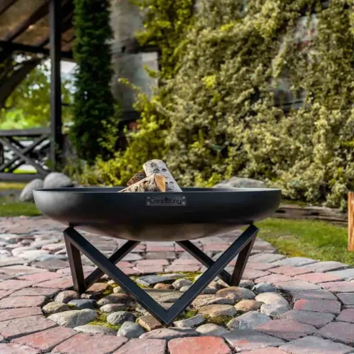 Santiago 80 cm Steel Fire Bowl | Outdoor Fire Pit