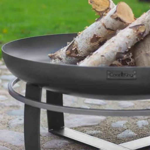 Handmade Steel Fire Pit | 60cm Outdoor Fire Bowl
