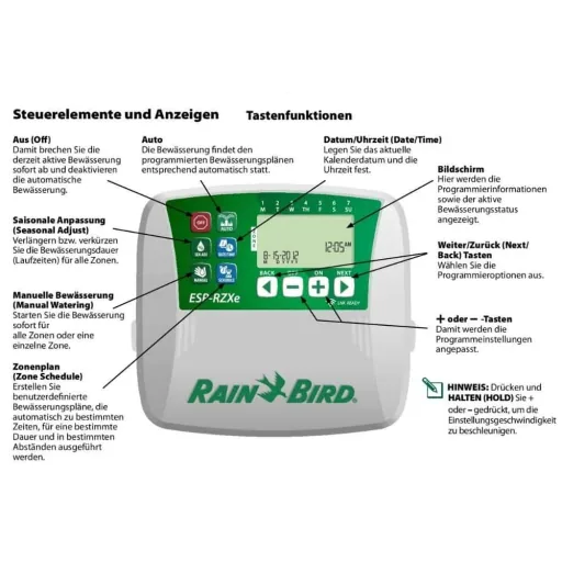 Rainbird Controller Type RZXe4i Indoor