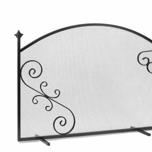 Fireplace Screen, Fire Spark Guard, Hearth Gate