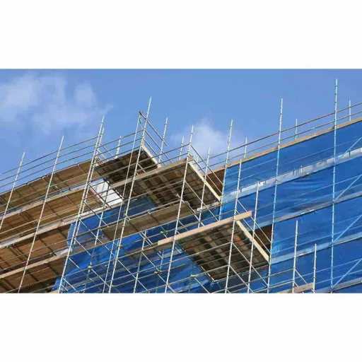 Scaffold Protection Net 3.07 x 10 m Green 50 g/m²