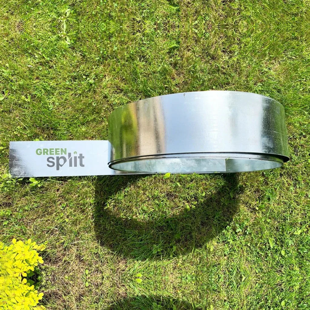 Alu/Zink Flexible Lawn Edging 15 cm x 10 metres | Garden edging | Garden border edging