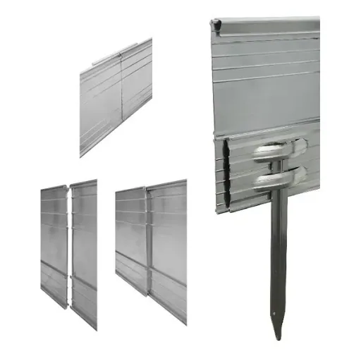 Ground anchor pack for Ultra strong aluminium lawn edging | Ground pegs | Garden pegs