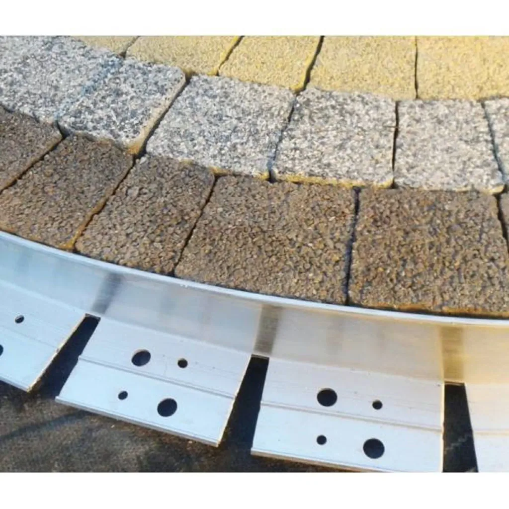 Ultra Strong Aluminium Lawn Edging 38mm x 100cm | Garden edging | Border edging