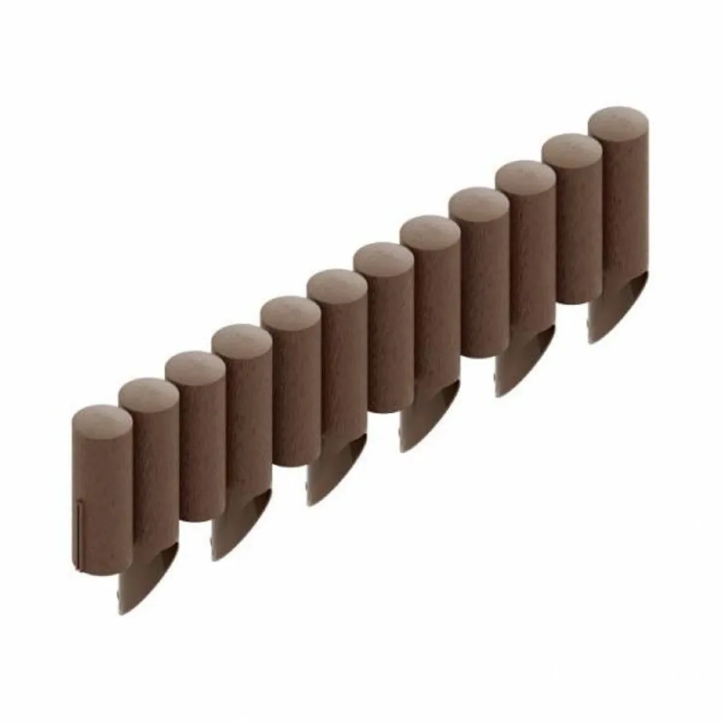 Plastic Lawn Edging green 2.3m x 25.5cm | Garden edging