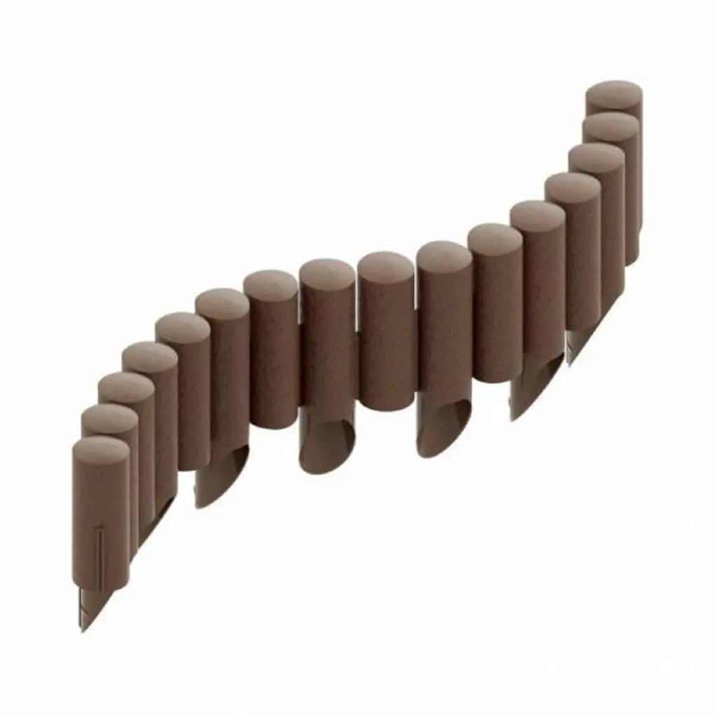 Plastic Lawn Edging green 2.3m x 25.5cm | Garden edging