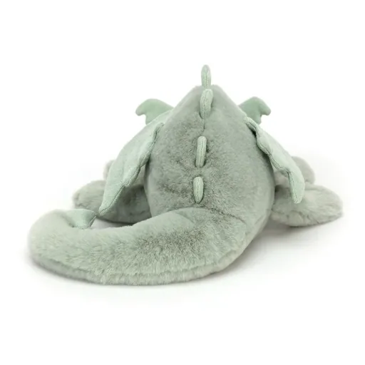 Jellycat Soft Toy, Cuddly toy - Sage Dragon, Size: Medium - H12 X W50 CM