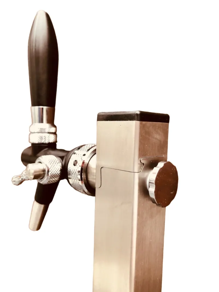 Beer tower - Easy, satin steel, ø30x350h