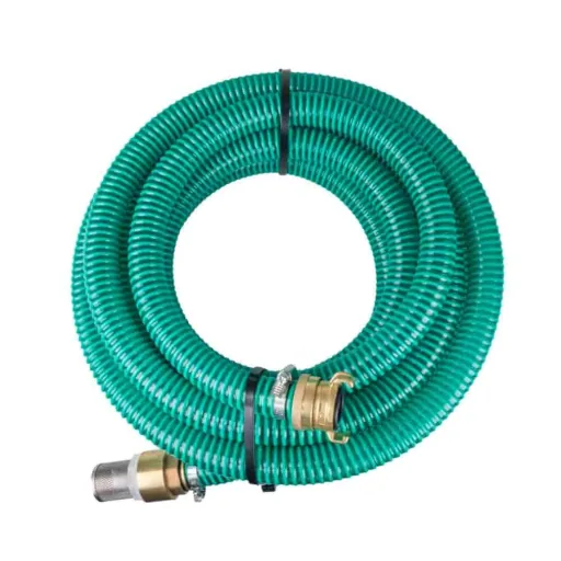 1" PVC Suction Hose Kit 4 Meters