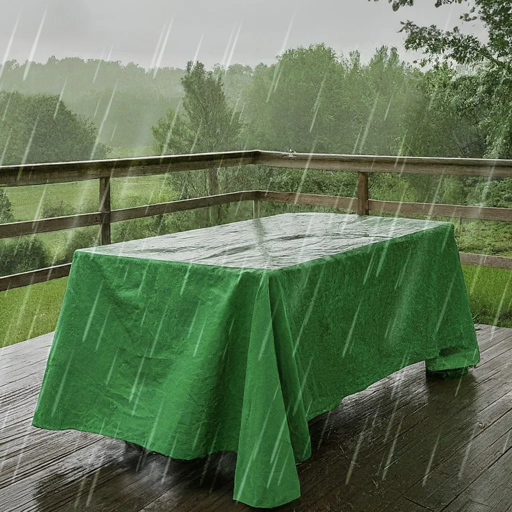 Tarps, heavy duty tarps, green 650g/m² PVC, waterproof tarps, 1.5 x 20m (30m²)