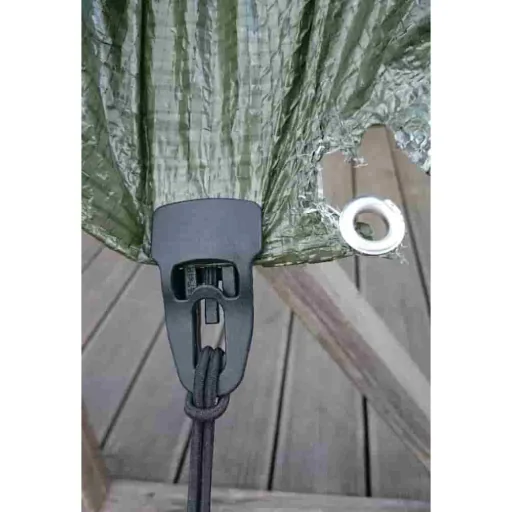 Tarp Clips - Heavy Duty Reusable Plastic Clamps for Tarps, Covers and Fabric