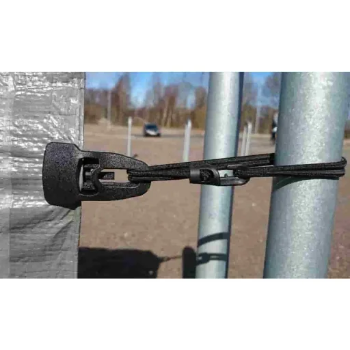 Tarp Clips - Heavy Duty Reusable Plastic Clamps for Tarps, Covers and Fabric