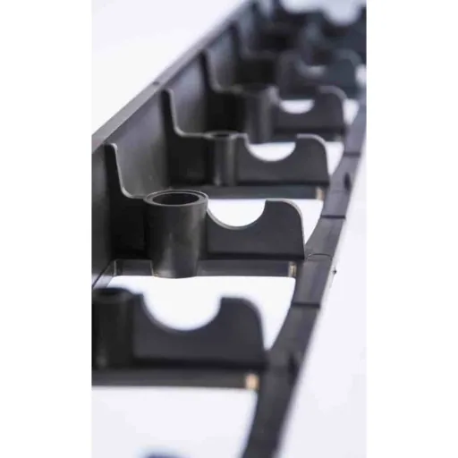 Flexible Garden Edging - Black Plastic Lawn Edging, 6cm x 100cm
