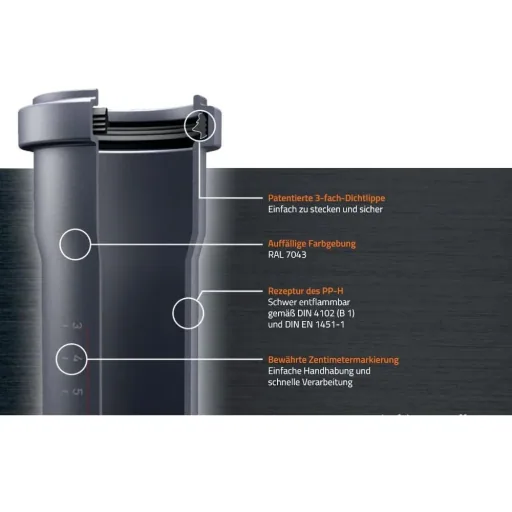 HT Branch 110/50, 45 Degree, Waste Pipe Fitting