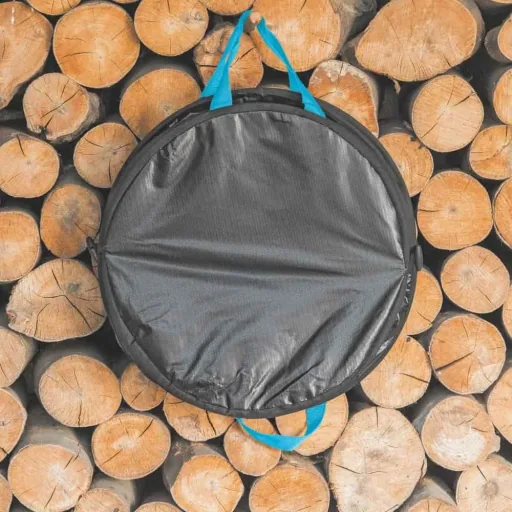 Pop up garden bag 172 l, leaf bag, foldable, tear-resistant, garden waste bag