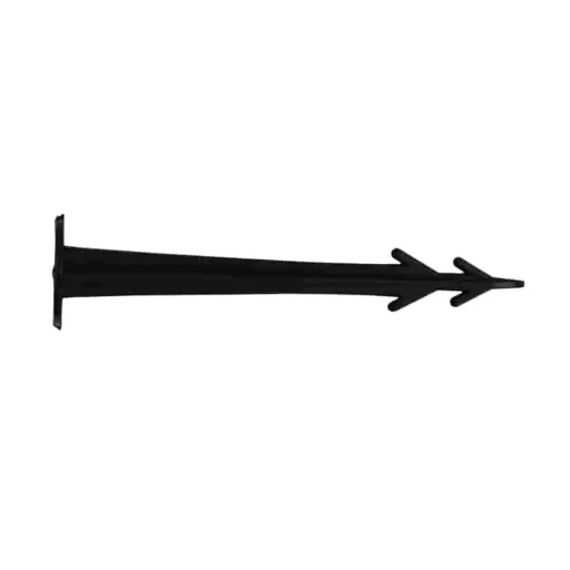 Ground Anchors - 10 Pack Plastic Garden Stakes - Weed Barrier Stakes
