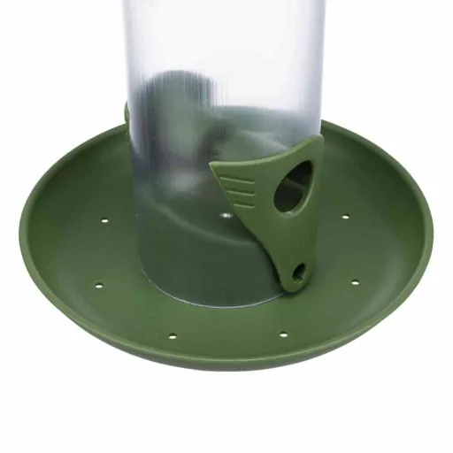 Hanging Bird Feeder, Plastic Tube Feeder 500ml