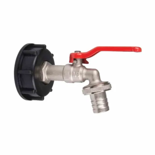 IBC Adapter S60 with 3/4" Faucet - Tank Valve