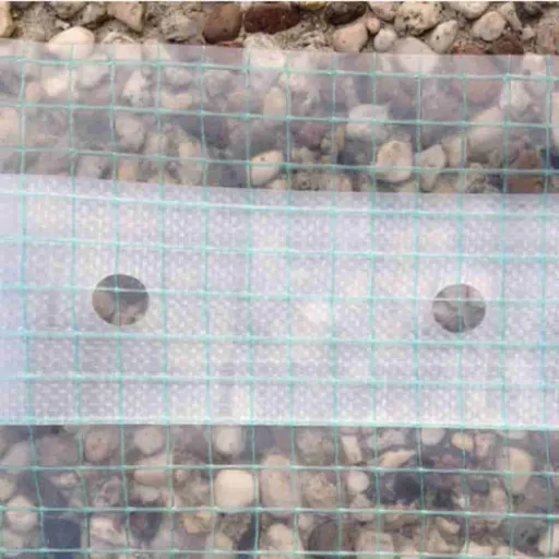 Reinforced Greenhouse Film with Nail Edge, 1.5m Wide, UV Resistant