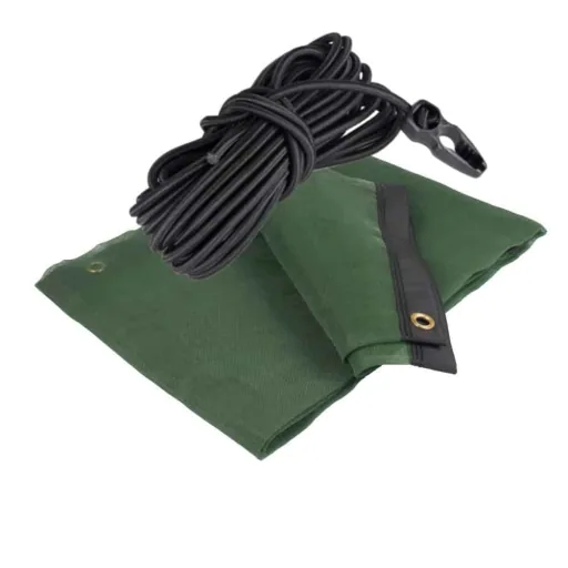 Sandbox Cover, Fine Mesh Netting, 2.3x2.3m, 12m Expander Cord