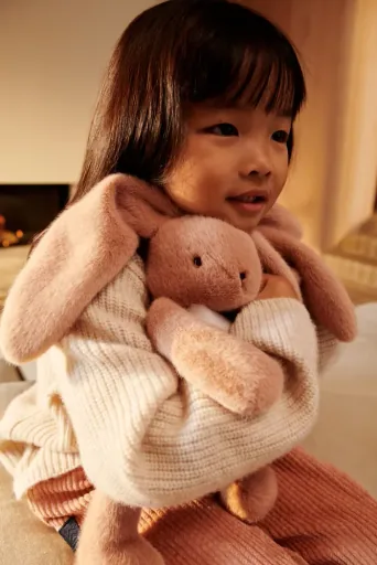 Liewood Cuddly toy, plush toy, soft toy - rabbit Berto, Pale Toscana