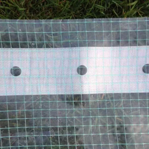 Reinforced Greenhouse Film 3m x 11m with Nail Edge