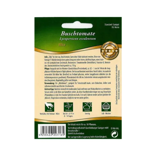 Buy Bush Tomato Plants Elba F1, Resistant Tomato Plant