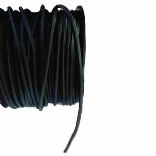 Black 8mm Expander Cord - 25 Meter Elastic Bungee Rope