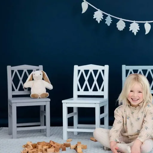 Cam cam children's chair Harlequin white
