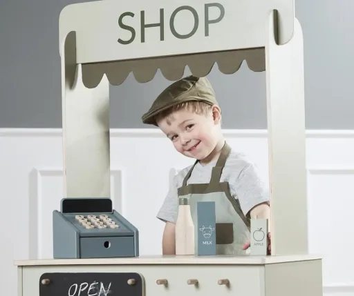 Children cash register blue from flexa