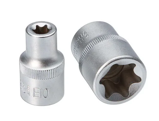 hex Socket Set, 1/2 inch, E10-E24, Industrial Quality