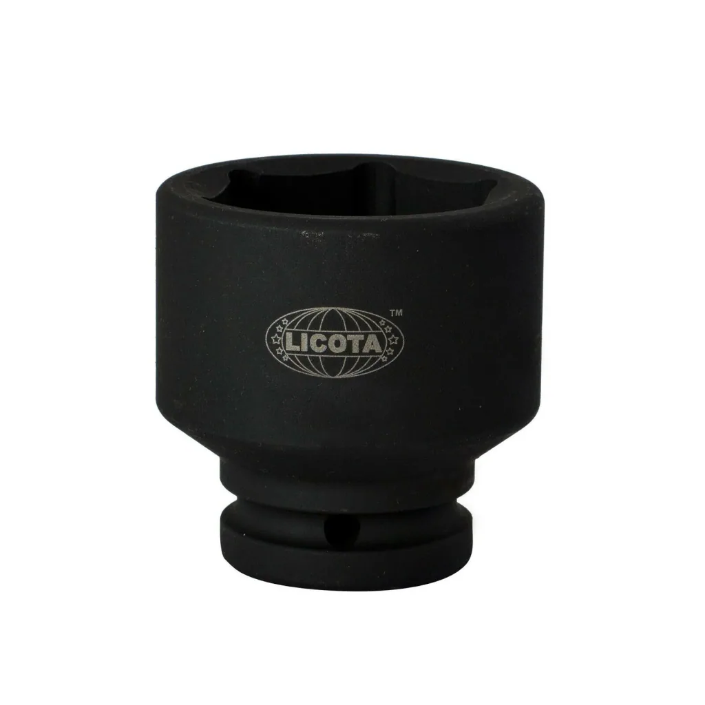 1/2 Inch Impact Socket, 38mm, Cr-Mo Steel, 6-Point